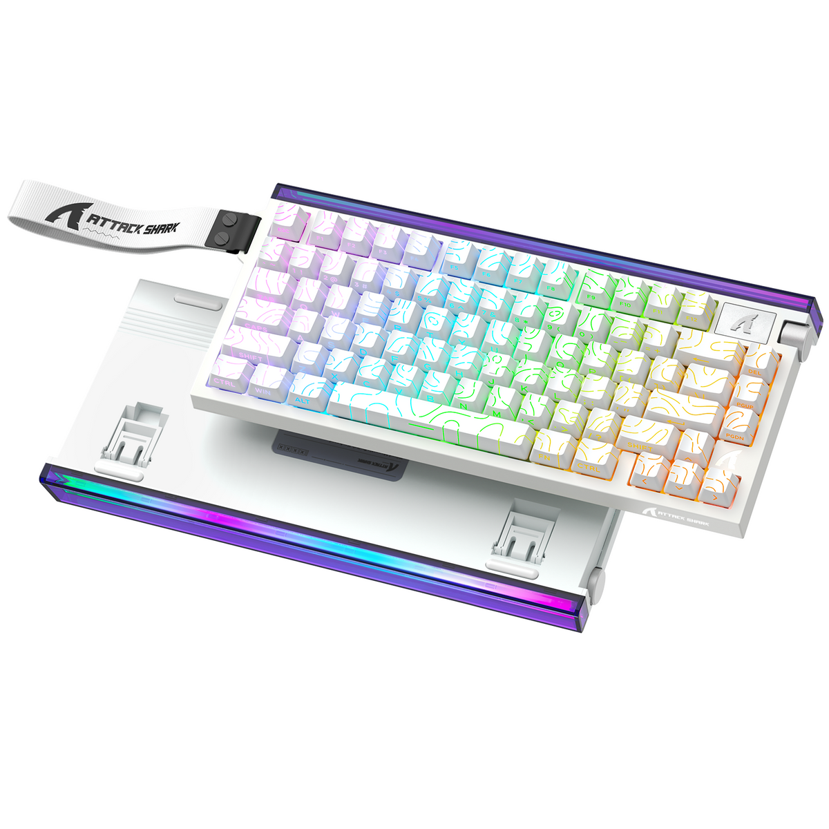 Attack Shark R85 HE Grey Gradient