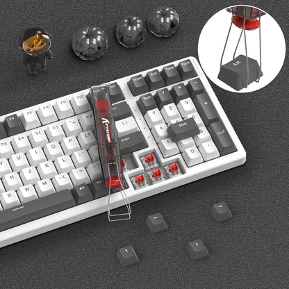 Attack Shark KS01 in use on keyboard