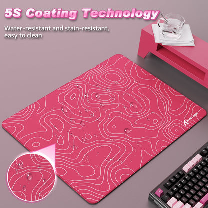 Berry Red Contours