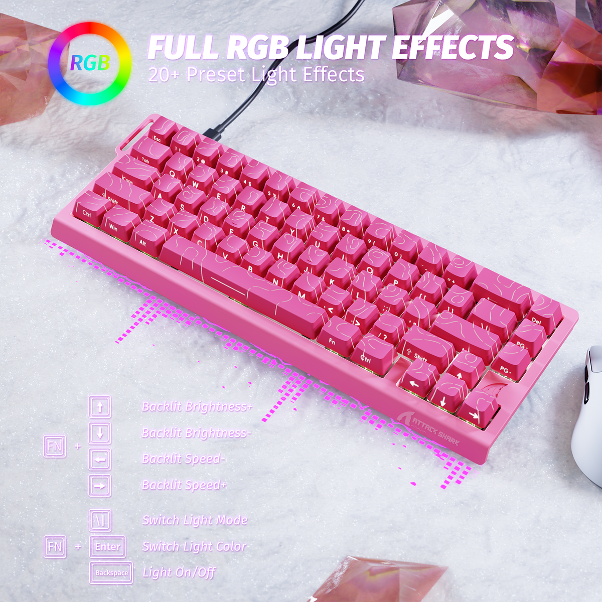 Pink Contours