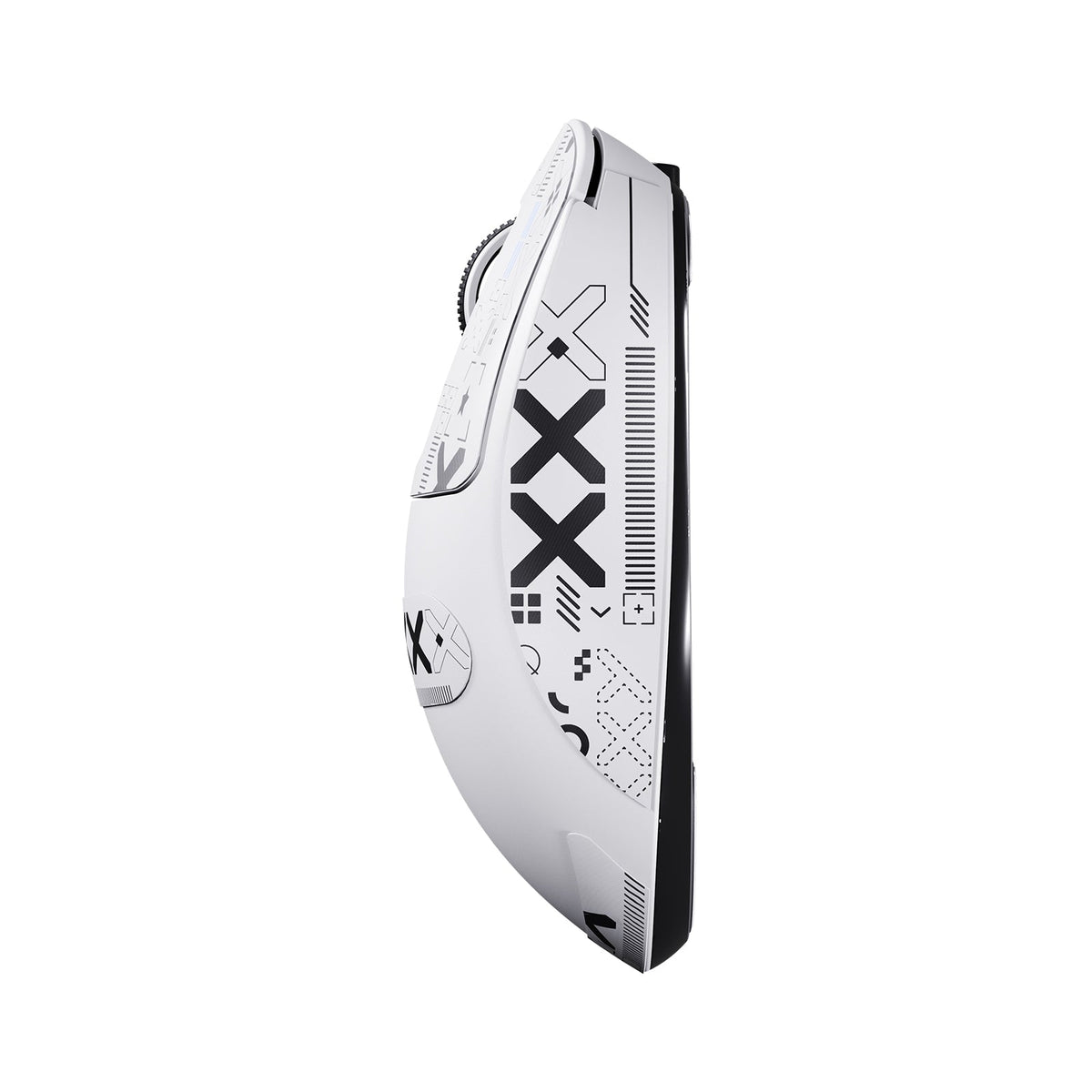 Attack Shark X3 White graphic side