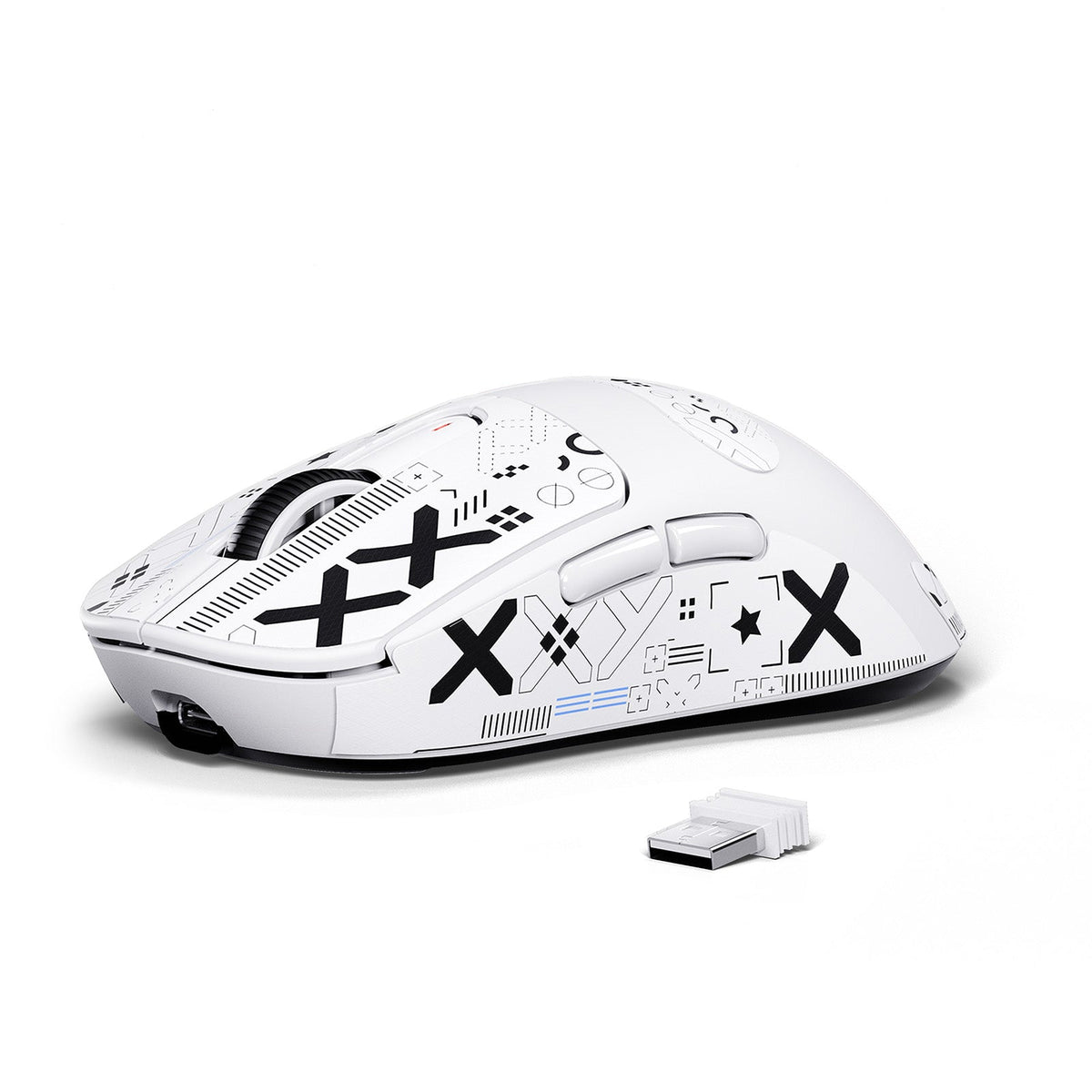 Attack Shark X3 White graphic