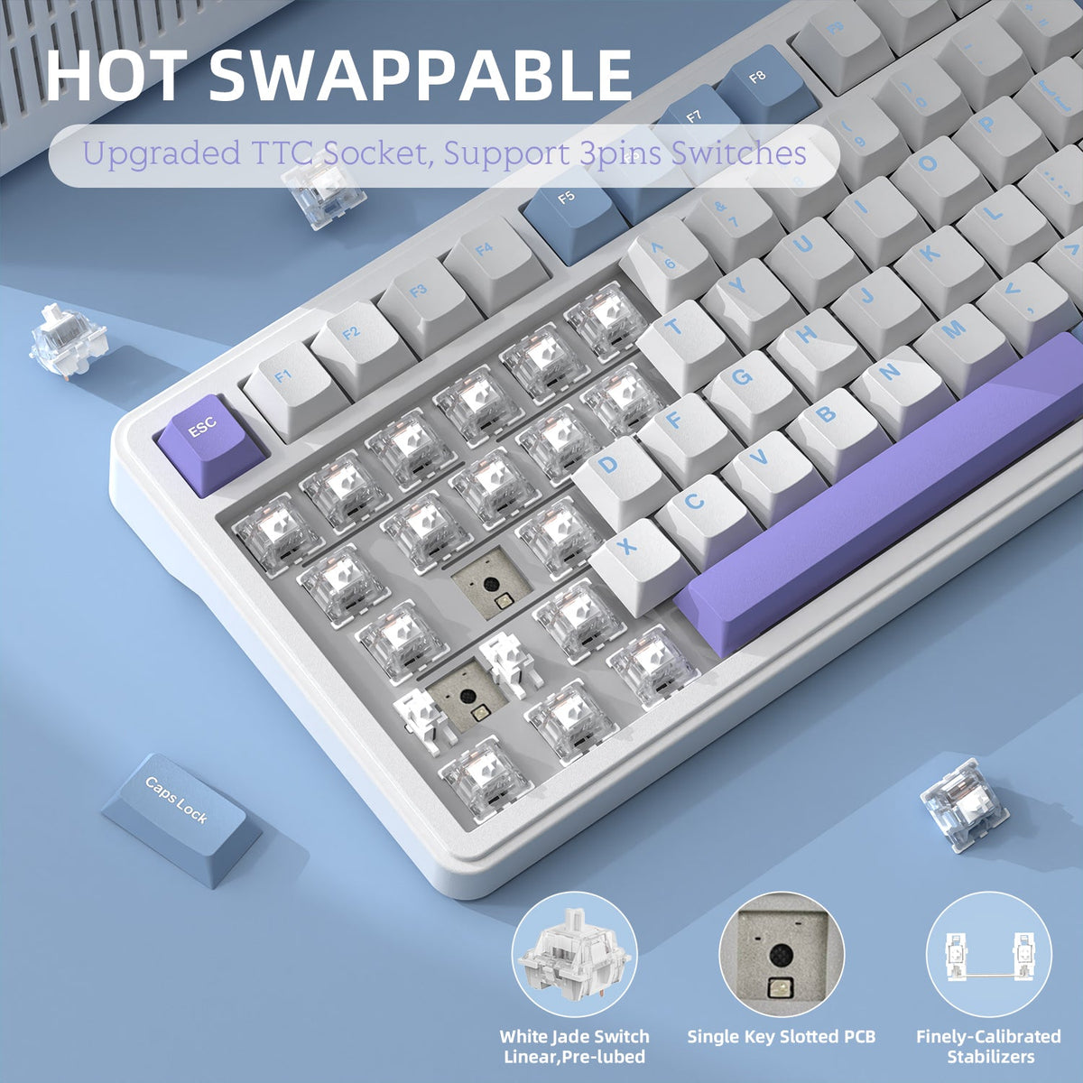 White Purple