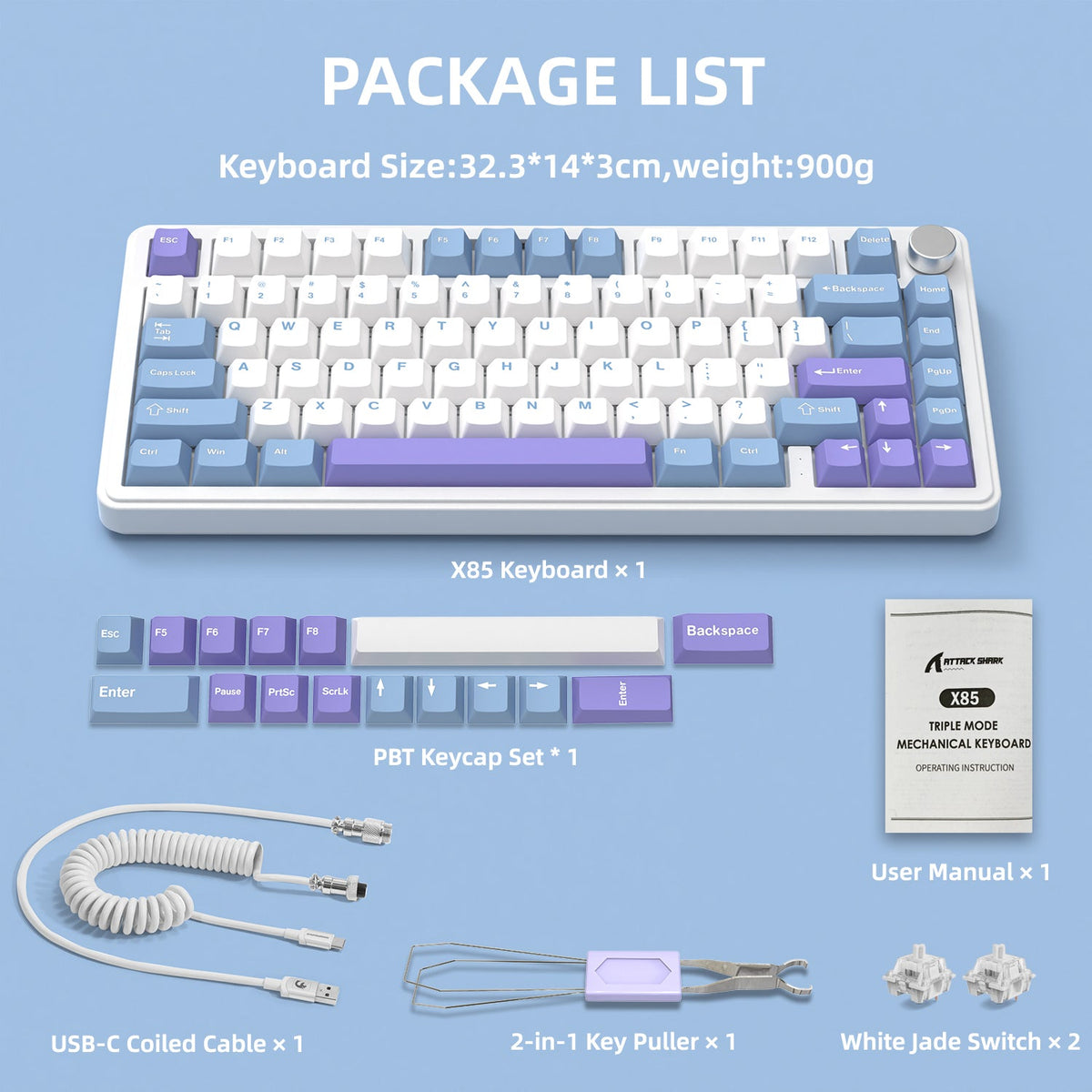 White Purple
